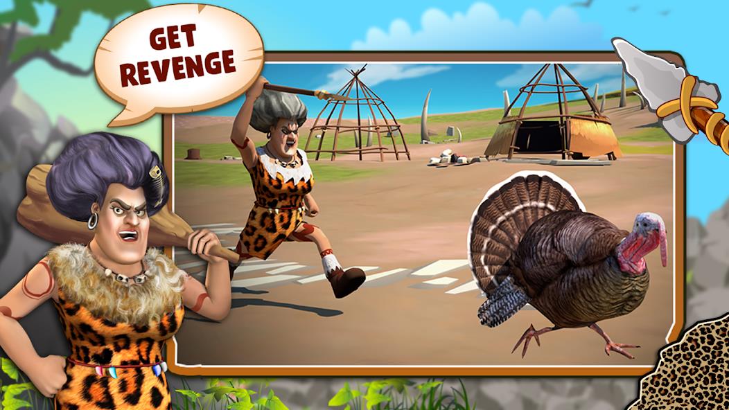 Scary Teacher Stone Age Mod 스크린샷 3