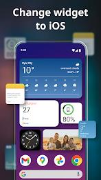 Widgets OS 17: Widgets Colorés Capture d'écran 0