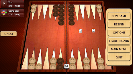 Backgammon Mighty Capture d'écran 0