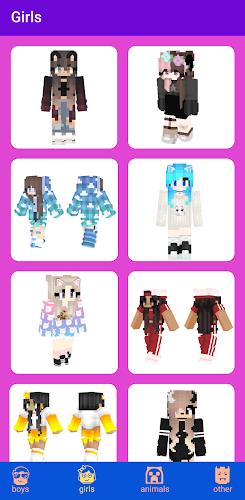 Skins for Minecraft 螢幕截圖 1