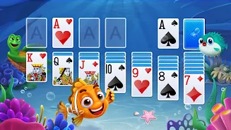 Solitaire - Fishland 스크린샷 0