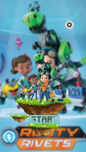 Schermata Rusty Rivets Car Driving Games 0