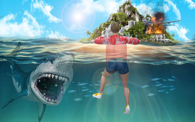 Megalodon shark fish eater 螢幕截圖 3