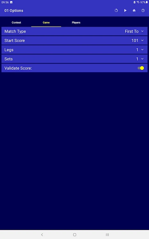 Double Top Darts Scoreboard应用截图第2张