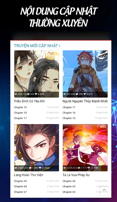 Manga Mobile - Đọc truyện tranh Schermafbeelding 1