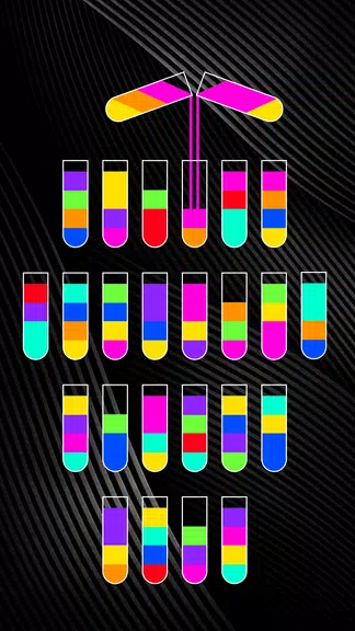 SortPuz 3D: Water Color Sort Ekran Görüntüsü 1