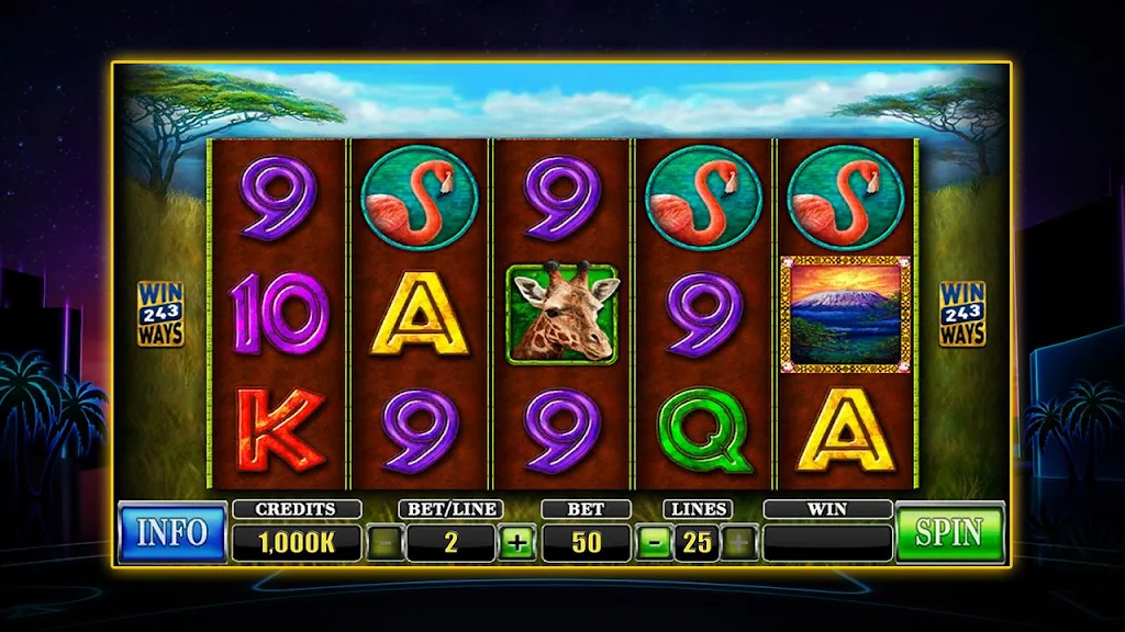 SLOT African Simba 螢幕截圖 0