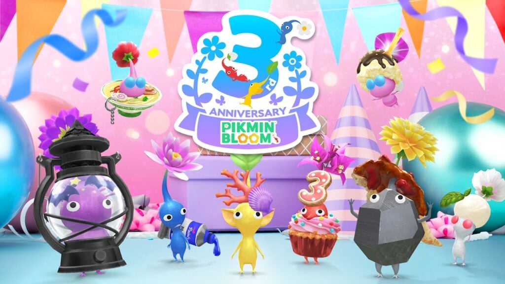 Raccogli cupcake e fai passeggiate per festeggiare il Pikmin Bloom terzo anniversario!