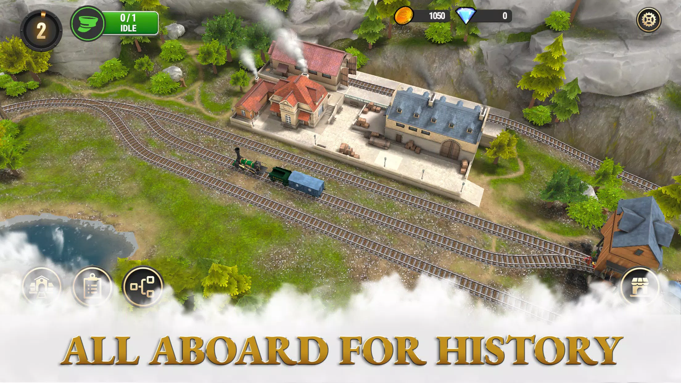 Train King Tycoon Tangkapan skrin 3