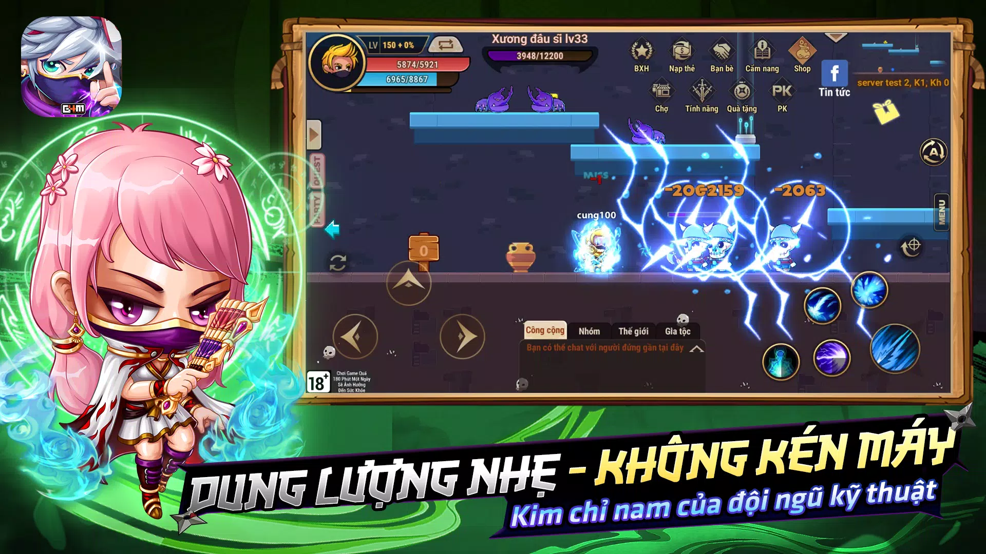 Học Viện Ninja G4M Captura de tela 3