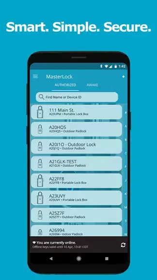 Schermata Master Lock Vault Enterprise 1