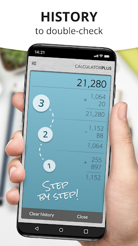 Calculator Plus with History Screenshot 3