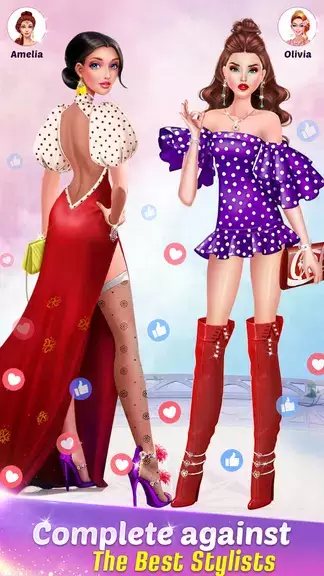 Fashion Game: Makeup, Dress Up スクリーンショット 1