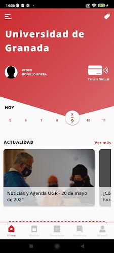 UGR App Universidad de Granada Скриншот 1