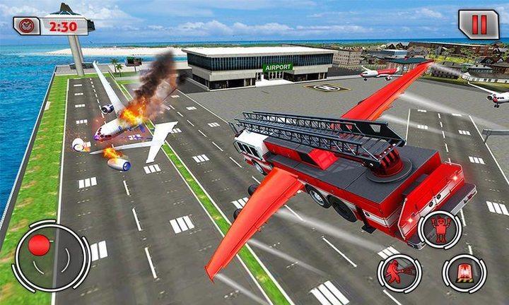 Fire Truck Games: Robot Games Скриншот 1