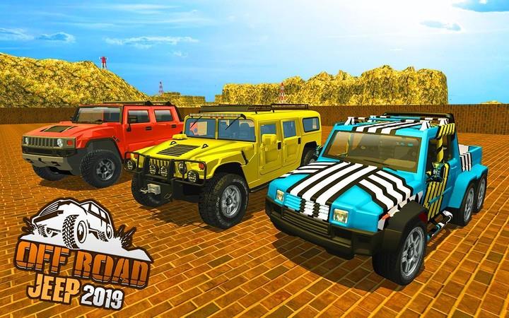 Uphill Jeep Driving Simulator Captura de tela 3