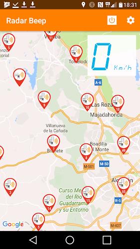 Radar Beep - Radarwarngerät Screenshot 1