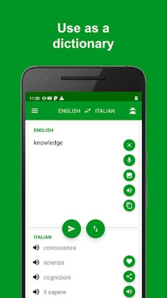 Schermata Italian - English Translator 2