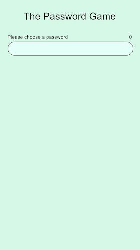 The Password Game Schermafbeelding 0