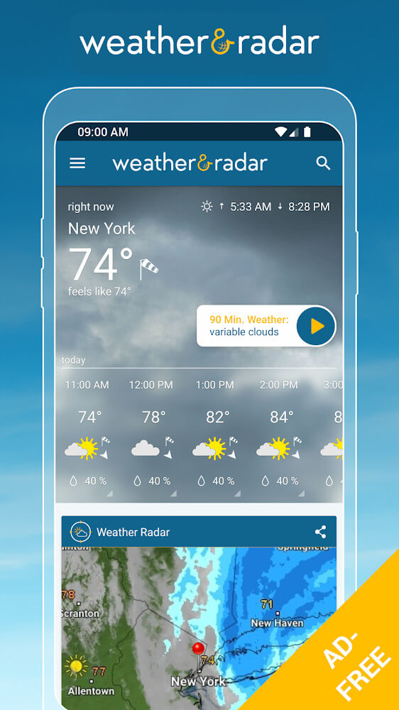 Weather & Radar Pro Скриншот 2