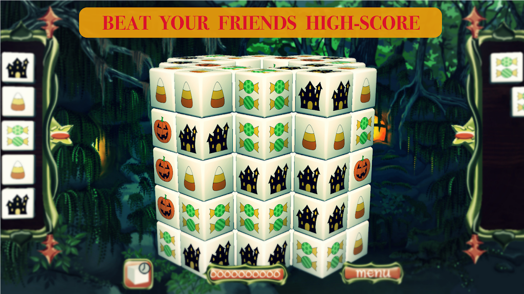 Fairy Mahjong Halloween स्क्रीनशॉट 2