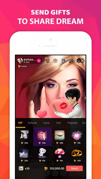 Schermata Hive - Live Stream Video Chat 1