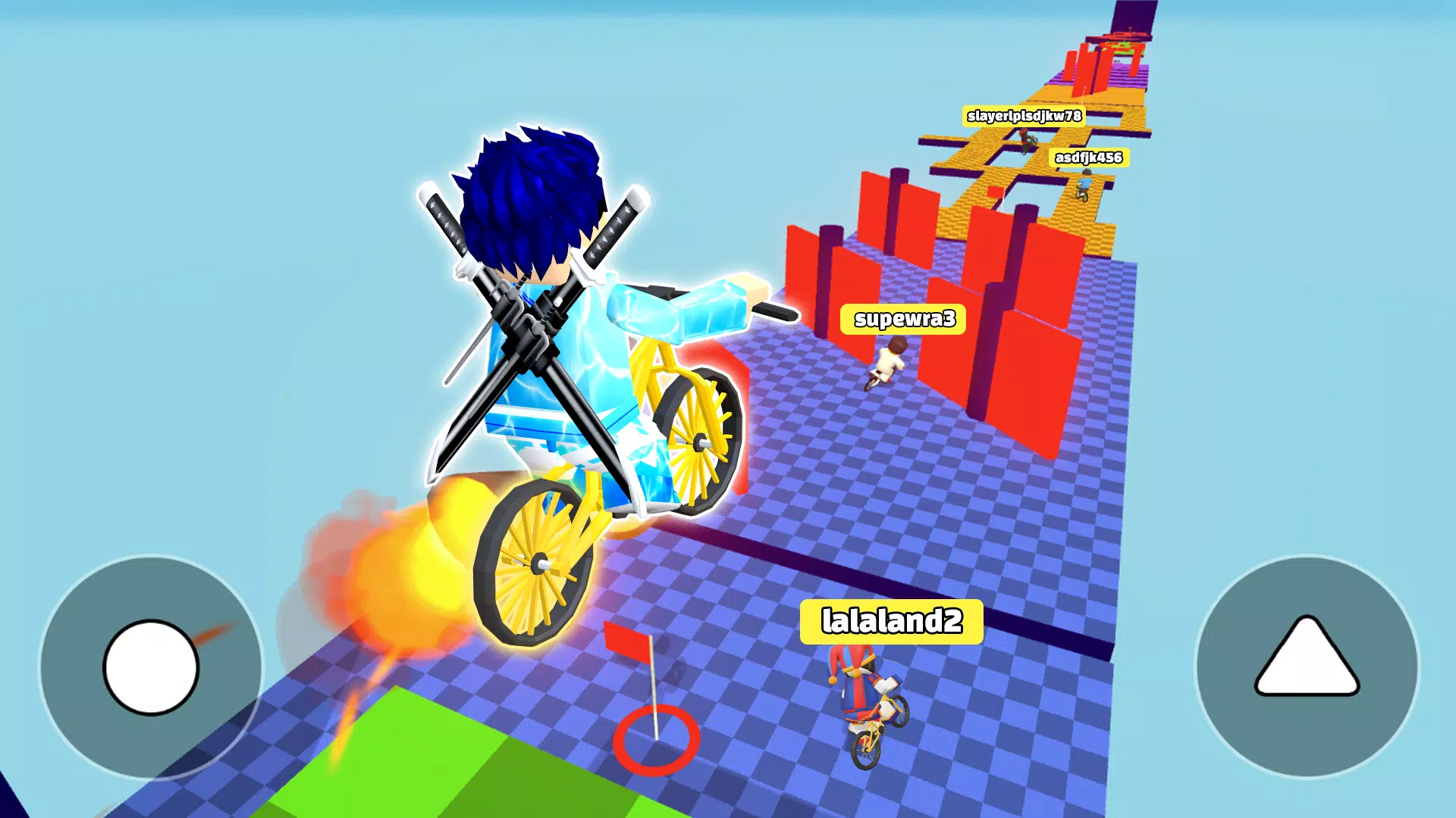 Schermata Bike Parkour: Obby Game 1