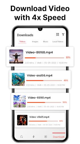 V - All Video Downloader Tangkapan skrin 2