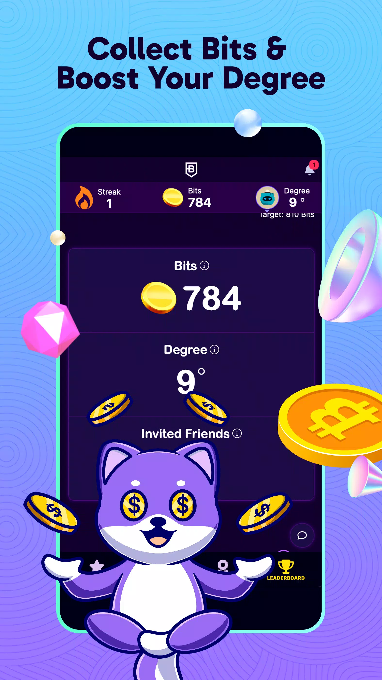 BitDegree: Play & Earn Crypto 螢幕截圖 3