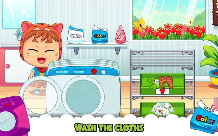 Marbel Laundry - Kids Game 螢幕截圖 2