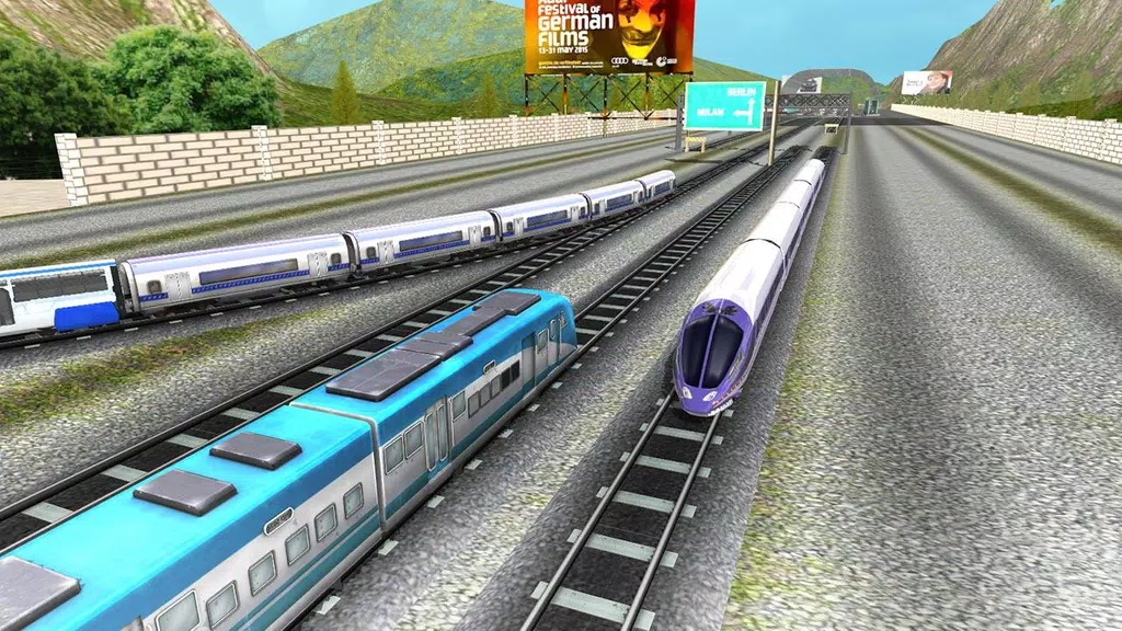 Euro Bullet Train Simulator Capture d'écran 2