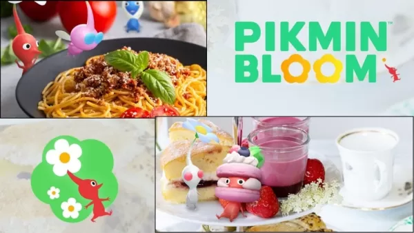 Pikmin Bloom dévoile les décorations pâtes et thé