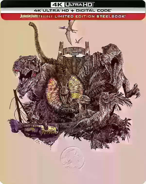Vorbestellt jetzt: Zwei New Jurassic Park Trilogy 4K Steelbooks