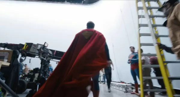Superman dietro le quinte