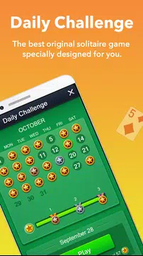 Solitaire Card Games: Classic Solitaire Klondike Ảnh chụp màn hình 2