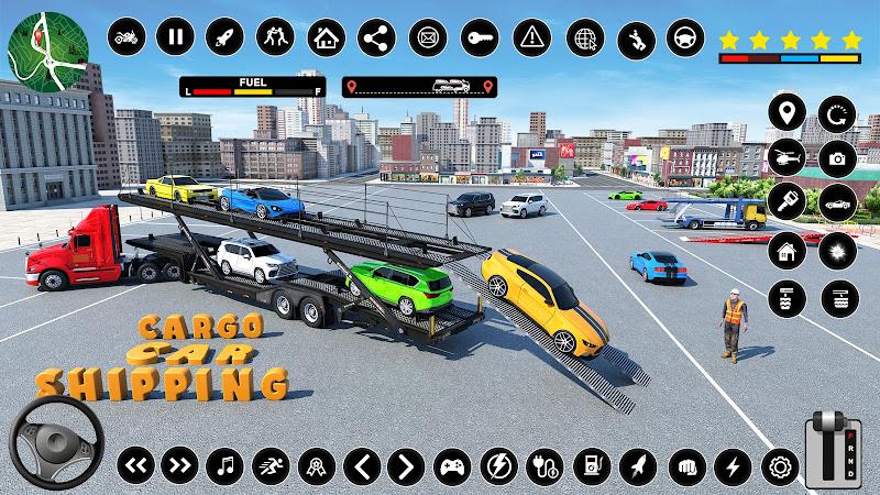 Car Transporter PRO Truck Game 螢幕截圖 1