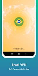 Brazil VPN: Unlimited & Secure Captura de tela 0