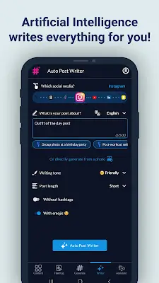 Hashtags AI: Follower Booster Tangkapan skrin 3