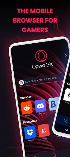 Opera GX: Gaming Browser स्क्रीनशॉट 0