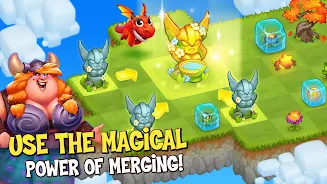 Merge World Above Magic Puzzle Tangkapan skrin 1