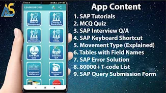 LEARN SAP Screenshot 2