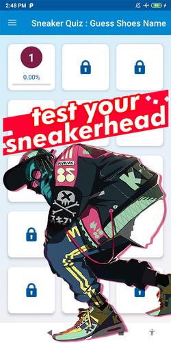 sneaker quiz Screenshot 1