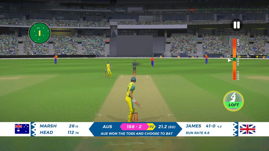 Real T20 Cricket Games 2023 スクリーンショット 0