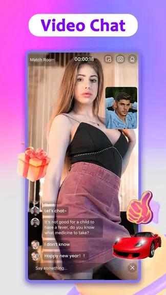 MatchU-Live, Meet People, Chat স্ক্রিনশট 1