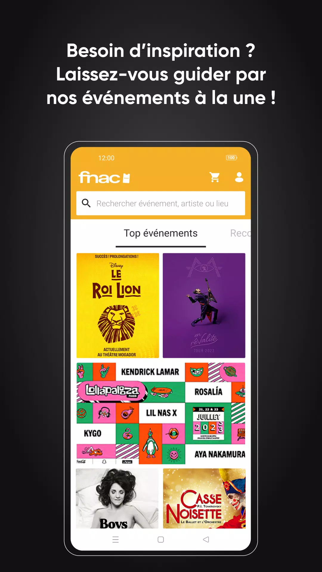 Fnac Spectacles 螢幕截圖 0