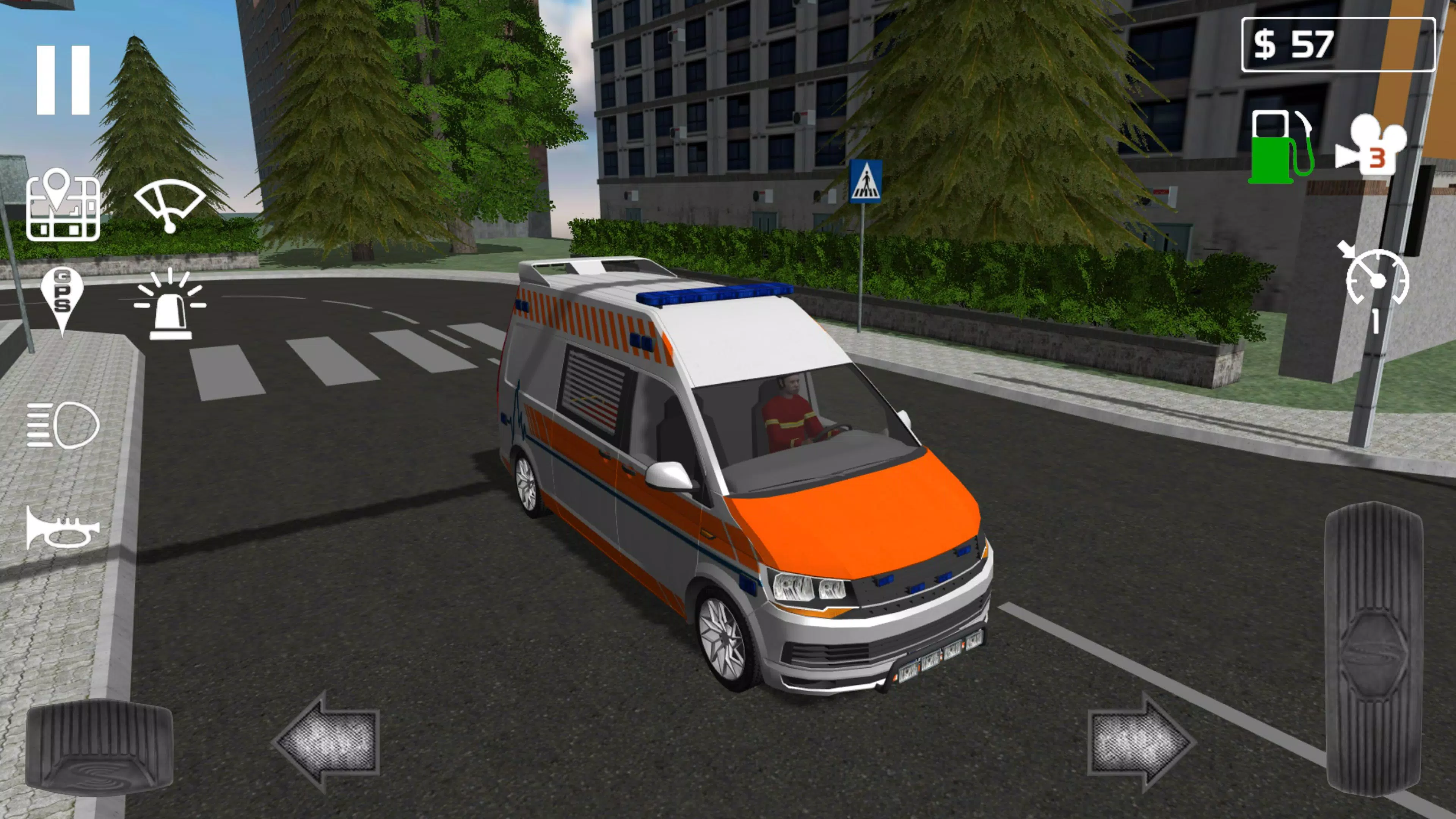 Emergency Ambulance Simulator Captura de pantalla 0