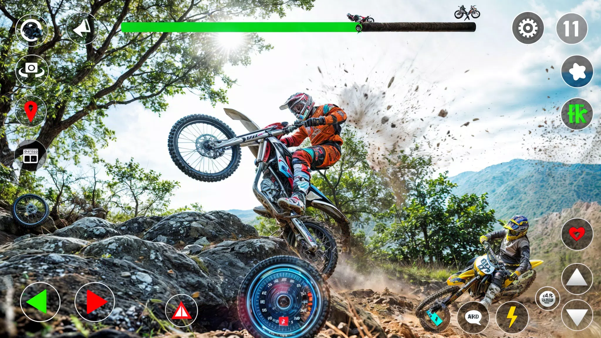 Motocross Dirt Bike Racing 3D Capture d'écran 1