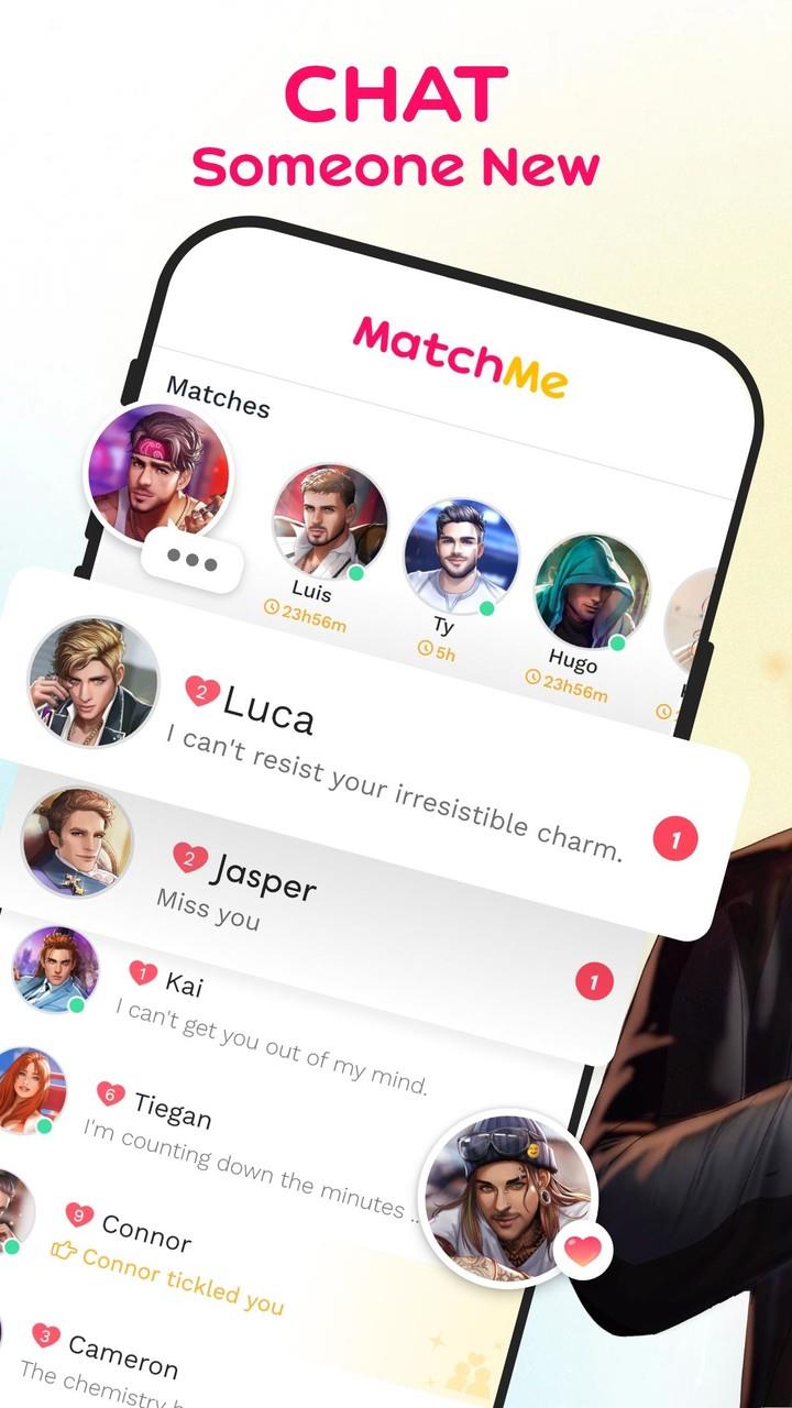 MatchMe: My Secret Crush Ảnh chụp màn hình 2