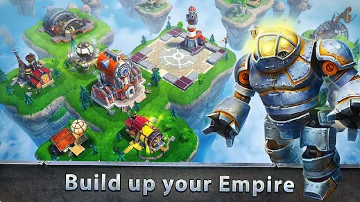 Sky Clash Lords of Clans 3D Ảnh chụp màn hình 2