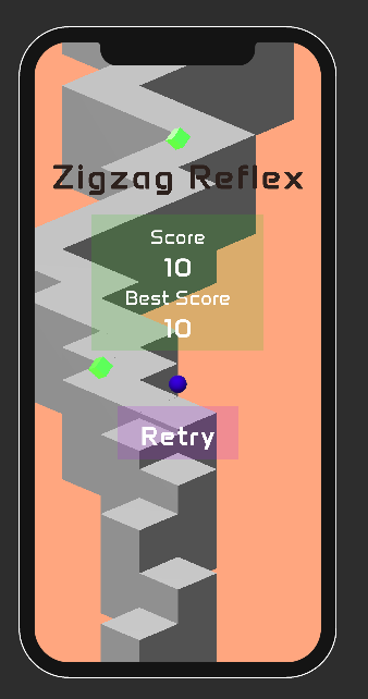 Zigzag Reflex ภาพหน้าจอ 1